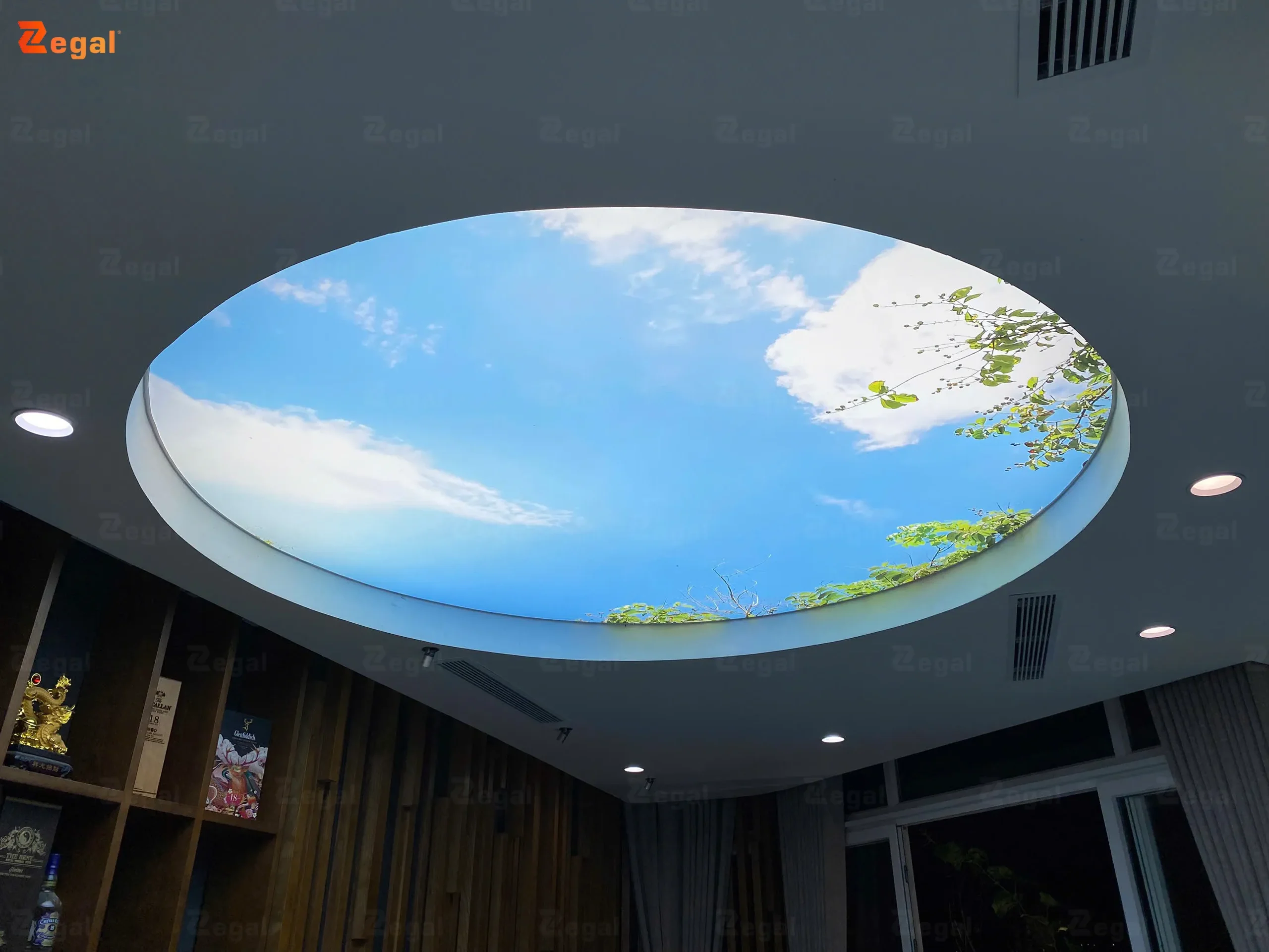 Zegal là đơn vị chuyên thi công trần xuyên sáng tại TPHCM và Hà Nội